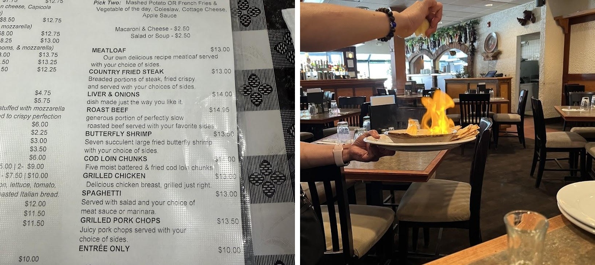 Some Place Else Menu
