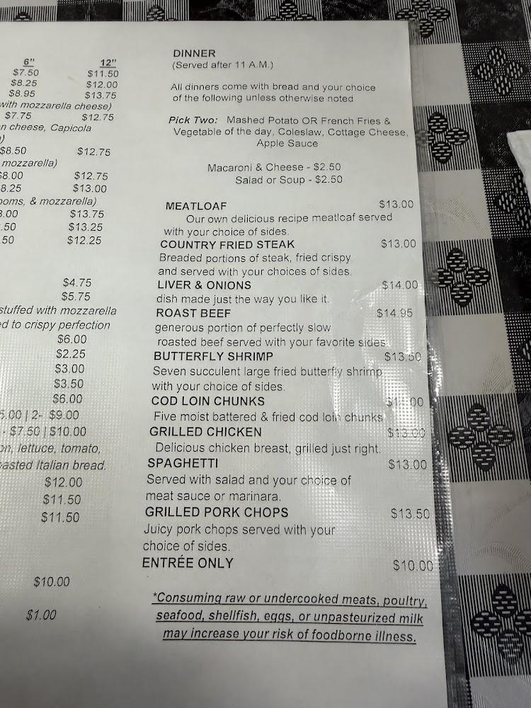 Some Place Else Menu image 1